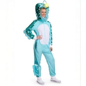 Women's Angler Fish Light Up Costume XXL